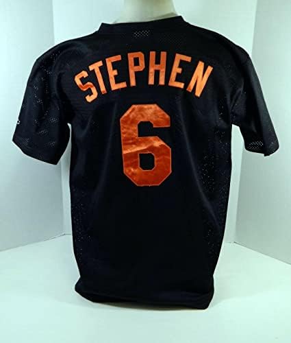 Baltimore Orioles Stephen 6 Game usou Black Jersey Ext St GCL 036 - Jerseys de MLB usados ​​no jogo