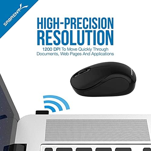 Sabrent 60W 10-porta USB 3.0 Hub + Mini Travel 2,4 GHz Mouse sem fio com Nano Receiver
