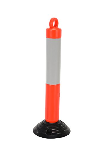Vestil opbol-31 posse de posse de plástico laranja, 31,5 altura, laranja brilhante