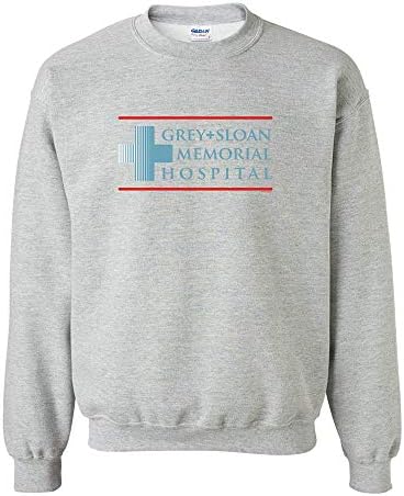 Anatomia de Gray Licenciada oficialmente Gray + Sloan Memorial Hospital Fleece Crewneck Sweetshirt
