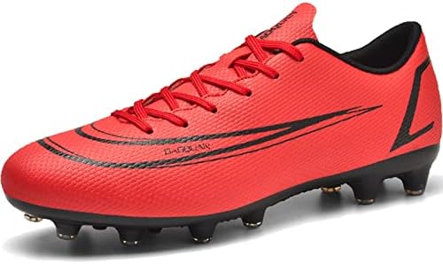 Chuteiras de futebol masculino de Oaouia High Top Sapatos de futebol juvenil Anti -Slip Slip Outdoor