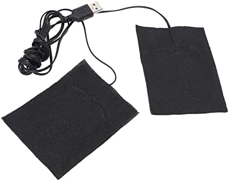 Mantenha -se quente e acalma dores em qualquer lugar com a almofada de aquecimento USB elétrica multifuncional para roupas e alívio da dor - portátil poderoso e fácil de usar