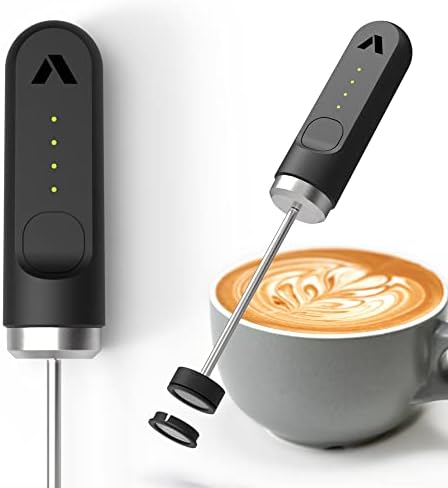 Nanofoamer subminimal Lithium Handheld Funhemer; Faça leite microfoed premium para bebidas de café
