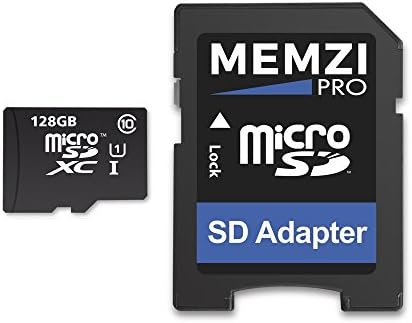 MEMZI PRO 128GB CLASS 10 80MB/S MICRO SDXC MEMÓRIA CARTÃO COM ADAPTER SD PARA SAMSUNG NX CAMERAS DIGITAL