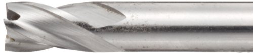 YG-1 E2002 Micro de nariz micro quadrado de aço cobalto, extremidade dupla, acabamento não revestido, hélice de