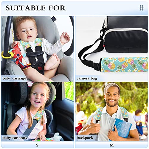 Capas de alça de assento de carro para crianças para crianças 2 PCs Tiras de assento de carro