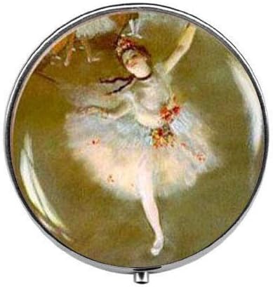 Ballerina Art - Caixa de pílula da dançarina - caixa de comprimidos de bailarina - caixa de doces de vidro
