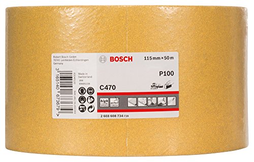 Bosch Melhor para lençóis de madeira C470+ tinta 115x50 mm 100 - Preço para 1 cada