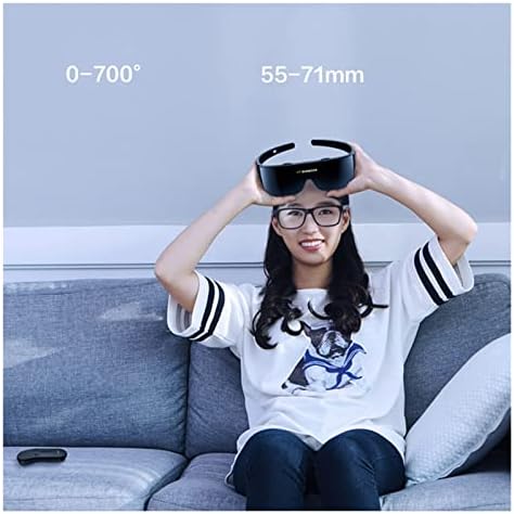 VR Compatível para todos os óculos 4K de 4K, tela gigante de tela estéreo cinema 3D IMAX Glasses Pro Virtual Reality VR Glasses All-in-One