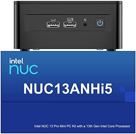 Intel NUC 13 NUC13ANHI5 Arena Canyon Mini PC, Core i5-1340p, barebones, sem RAM, sem SSD, sem OS, Mini Computers