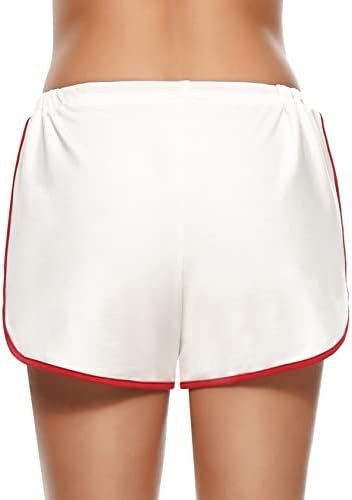 YMDLTUE shorts de algodão feminino