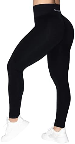 Sunzel Women Feminless Scrunch Butt Leggings na cintura alta com controle de barriga