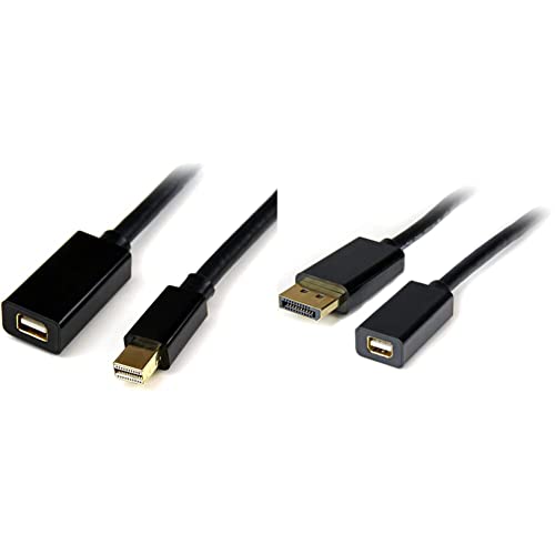 Startech.com 3ft Mini DisplayPort Extension Cable & .com 3ft DisplayPort para Mini DisplayPort Cable