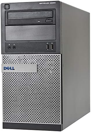 Dell Optiplex 3020-Tower, Core i5-4570 3,2 GHz, 8 GB de RAM, 256 GB de estado de estado sólido, DVDRW, Windows 10 Pro 64bit