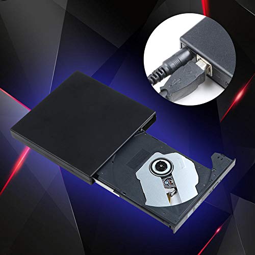 Portátil Externo Slim USB 20 DVD-RW CD-RW Gravador de queimaduras Optical Drive Optical CD DVD ROM Combo