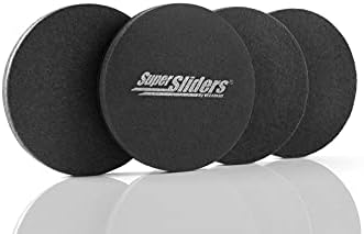 Super Sliders 3 1/2 Móveis reutilizáveis ​​reutilizados para superfícies duras - proteção sem esforço
