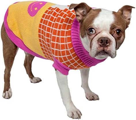 Pet Life ® Adorable -Bark Sweater - suéter de cães de grife com tartaruga - Roupas de cachorro