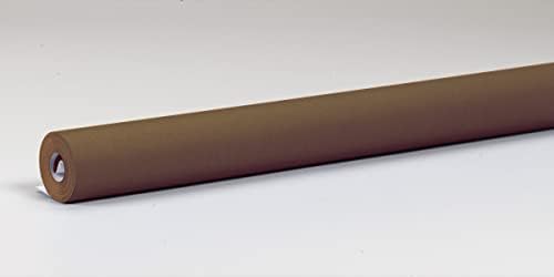 Papel de arte de tábua de avisos sem fadens, marrom, 24 x 60 ', 1 rolo