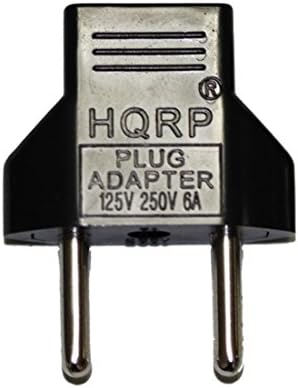 Adaptador de bateria HQRP 2A Compatível com o IoGear Gearpower GMP2K GMP7K GMP10K GMP6600P IBATTZ