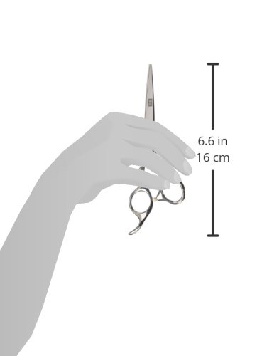 Tesouras de cisalhamento ergonômico direto da mão, 5,5 polegadas, 1 contagem