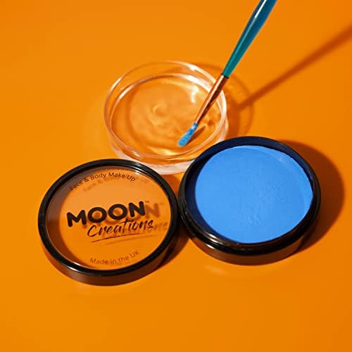 Pro Face & Body Paint Bolo Potes By Moon Creations - Brights Colors Set - Profissional Base Basey