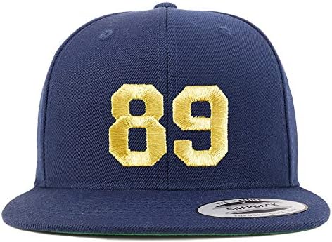 Trendy Apparel Shop número 89 Gold Thread Bill Snapback Baseball Cap