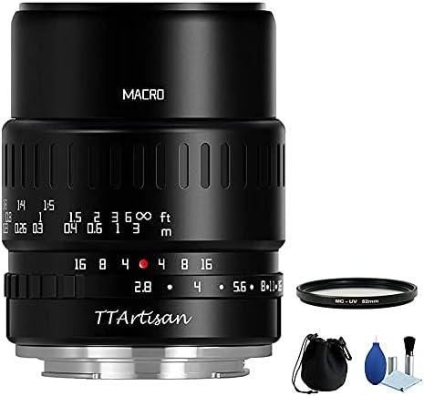 Ttartisan 40mm f2.8 APS-C Lente macro 1: 1 Manual de foco da câmera de foco para Nikong Z Mount Camera