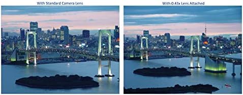Nova lente de conversão de ampla angular de 0,43x de 0,43x para a Sony Cyber-shot DSC-RX100 VII