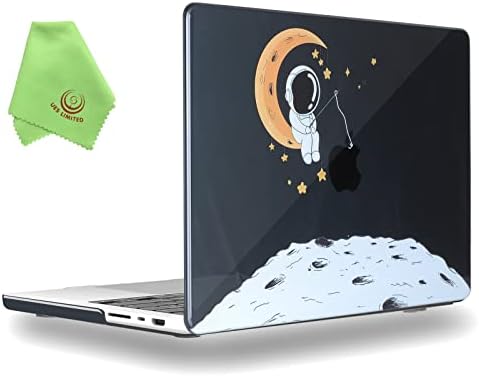 UESWILL Compatível com o MacBook Pro 14 polegadas Capa de caixa 2021-2023 Modelo A2442/A2779, Padrão Tampa de