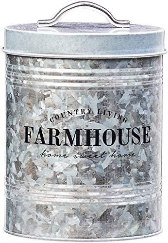 Amici Home Farmhouse galvanizada CAISRISTER-76 OZ, 76 oz, cinza