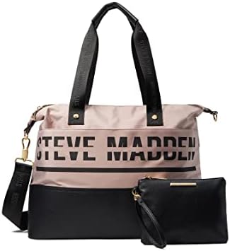 Steve Madden Bgym Duffel Bag Clay Pink/Black One Tamanho