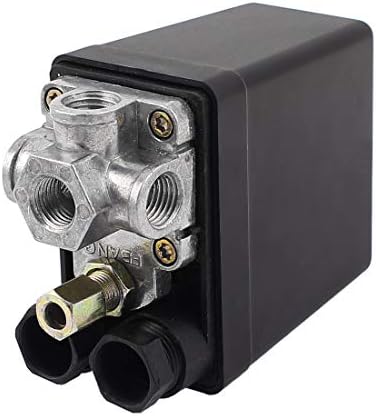 Aexit 175psi 4 Porta elétrica de controle 1/4 NPT Válvula de controle de pressão para compressor