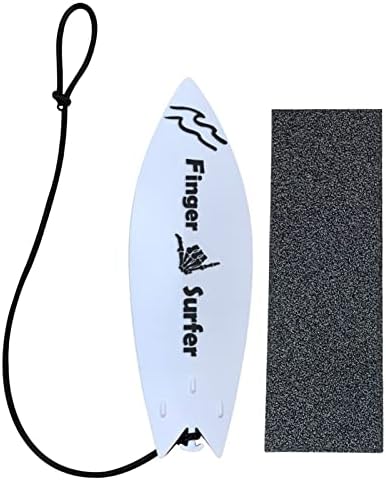 Eesll Finger Boarding Fingboard Style Mini Surfboard para crianças e surfistas Presente de aniversário Mini
