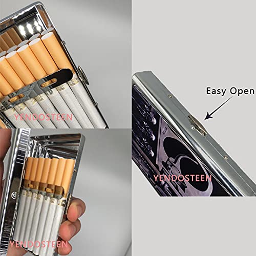 Caixa de cigarro de Yanteng, cachorros cães border collies pocker sitter para 14 cigarros
