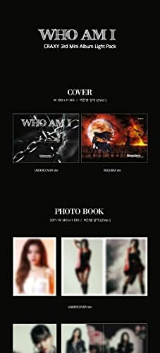 Dreamus Craxy Who Sou I 3º Mini Álbum Light Pack CD+Poster+Photobook+PhotoCard+Rastreamento)