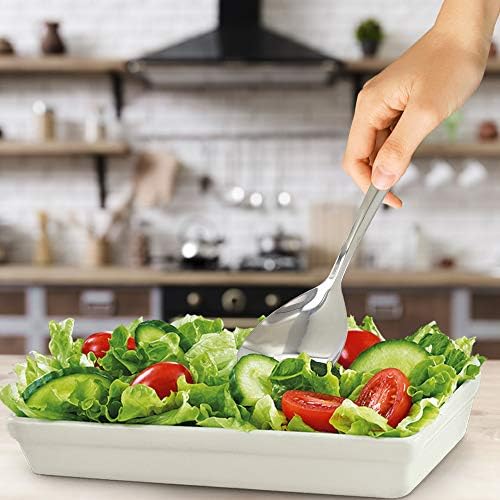 Ram Pro Salada Salada de Aço Anterior Fork perfeito para servir a salada de frutas e batatas, apresenta alça com orifício na parte superior para fácil suspenso