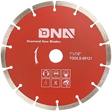 Ferramentas de automóvel de DNA-00121 7 x 7/8 pol. Lâmina de serra de diamante-disco de corte