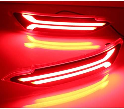Para Hyundai Tucson 2015 2017 2018, 2PCS LED LED FOG LAMP LED LED LED LIGHT LUNTE TURNO SINGRATOR INDICADOR INDICECTOR