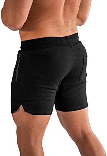 PIDOGYM MEN MEN 'GYM SHORTS, calças curtas de corrida para musculação de execução de treinamento com
