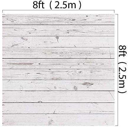 Cenários de madeira de madeira branca de 8x8 pés de 8x8 pés