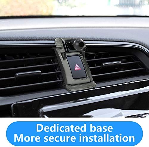 Portador de telefone de carro Lunqin para -2020 Honda Civic [grandes telefones com amigável de casos] Acessórios de automóveis Acessórios de navegação Decoração de interiores Móvel espelho celular MOLHE