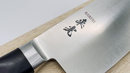 Chef japonês SAntoku: Três Blade Virtue | Faca chef multi-utilidade, lâmina autêntica feita no Japão