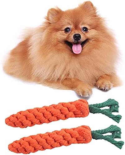 Hesuilong Dog Toys 3 PCS Puppy Towste Mastvey Toys, Toys Chew Toys Toys Brinquedos, Cat Toys, Brinquedos de coelho trançados seguros Presente saudável