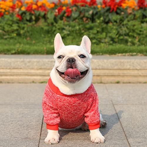 Apott 3 pacote suéter clássico de cachorro com meias