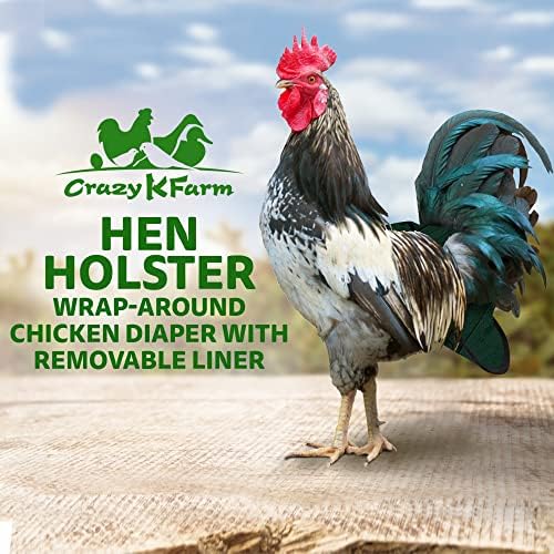 Hen coldre, fraldas de frango envoltivamente, fraldas confortáveis ​​de frango para galinhas e galos, fralda