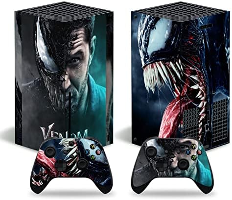 Innageek - adesivo de pele protetora Vinil para Xbox X Venom
