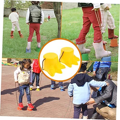 Toyvian 2pcs Balance buckets infantil infantil tiro de brinquedo para crianças equilibrando brinquedo