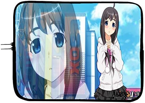 Brand3 Anime Akiba A viagem de laptop de 15 polegadas bolsa de computador com superfície da almofada de mouse