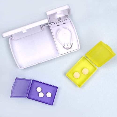 Caixa de comprimidos de 'Mime Artist' com divisor de tablets