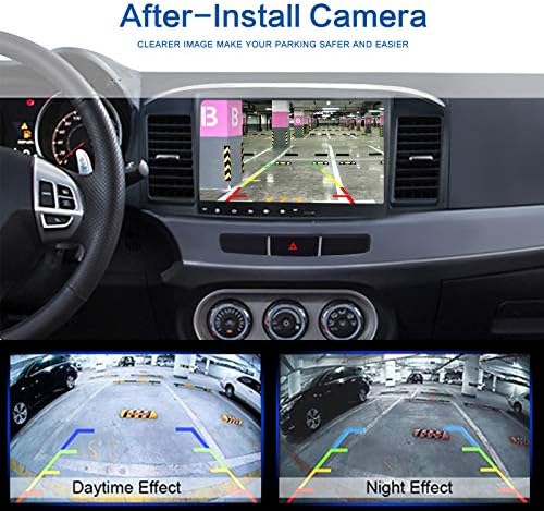 Dasaita 170 ° HD 1080p AHD Backup Câmera Fisheye Impermear a câmera traseira Visualização de estacionamento